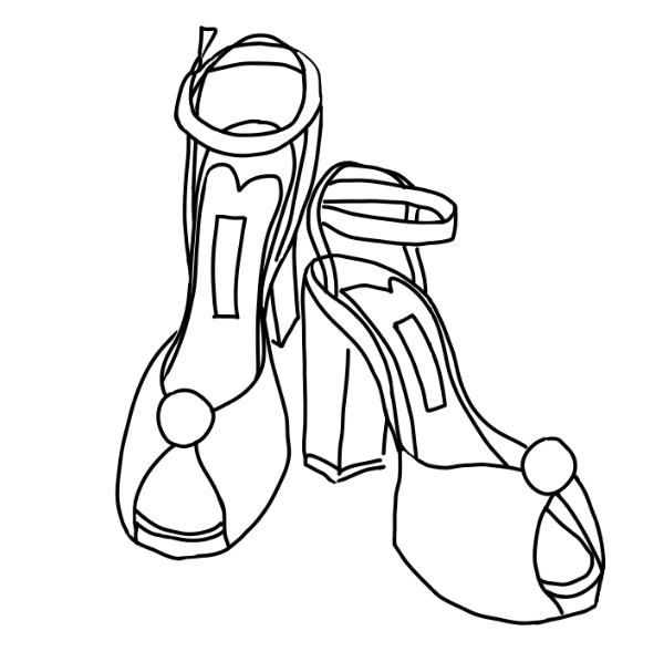 Mini Wedding Shoes